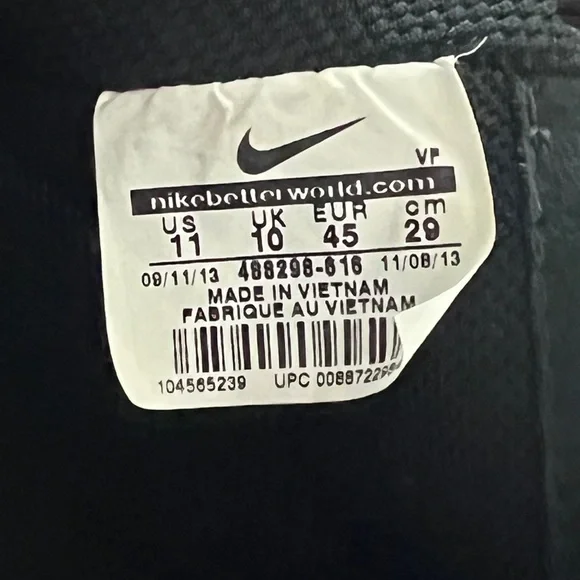 RARE Nike Air Force 1 Low Men’s 11 Pink Splatter 488298-616 - Picture 8 of 8